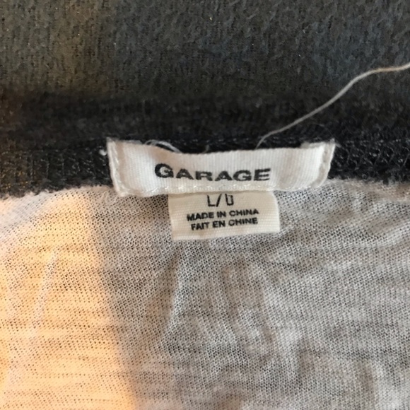 Garage creme and grey baseball tee - Picture 8 of 8